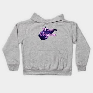 Galactic States - West Virginia Kids Hoodie